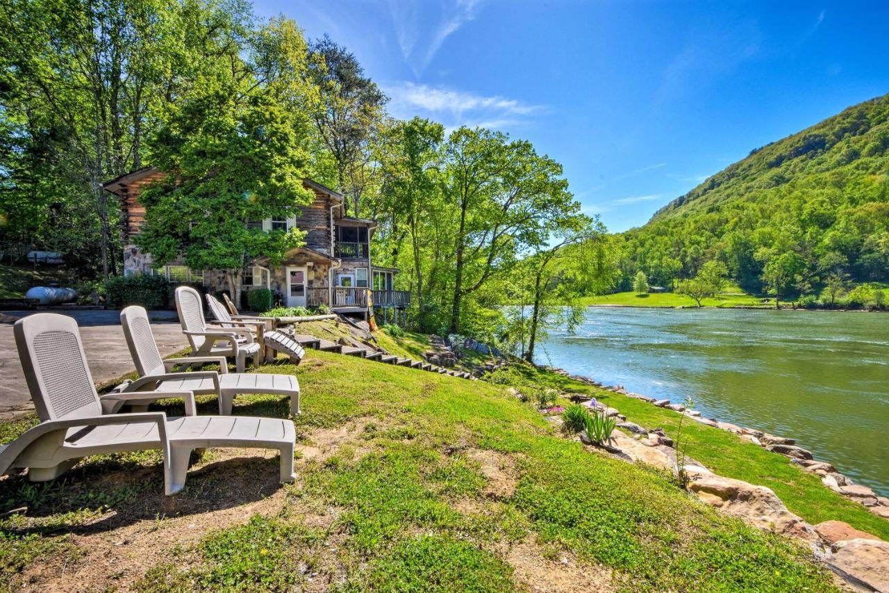 Tenn River Cabin With Hot Tub - 10 Mi To Chattanooga Exterior photo